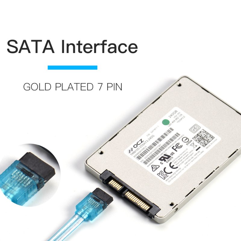 SATA 3.0 cable Vention KDDRD 0.5m (blue)