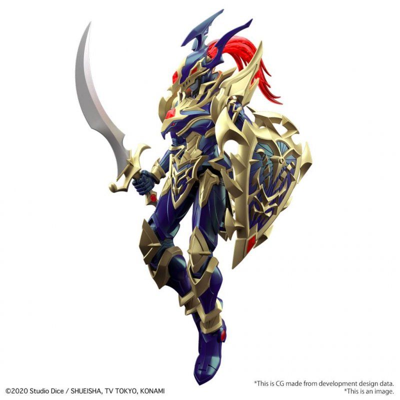 YU-GI-OH! - Figure-rise Standard Ampl. Black Luster Soldier -Model Kit