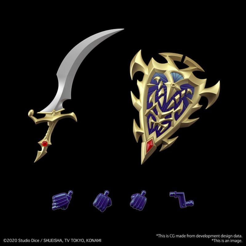 YU-GI-OH! - Figure-rise Standard Ampl. Black Luster Soldier -Model Kit