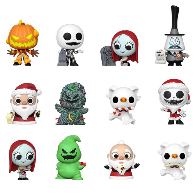 L'ETRANGE NOEL DE MONSIEUR JACK 30TH -Mystery Minis (BOX 12 Figurines)