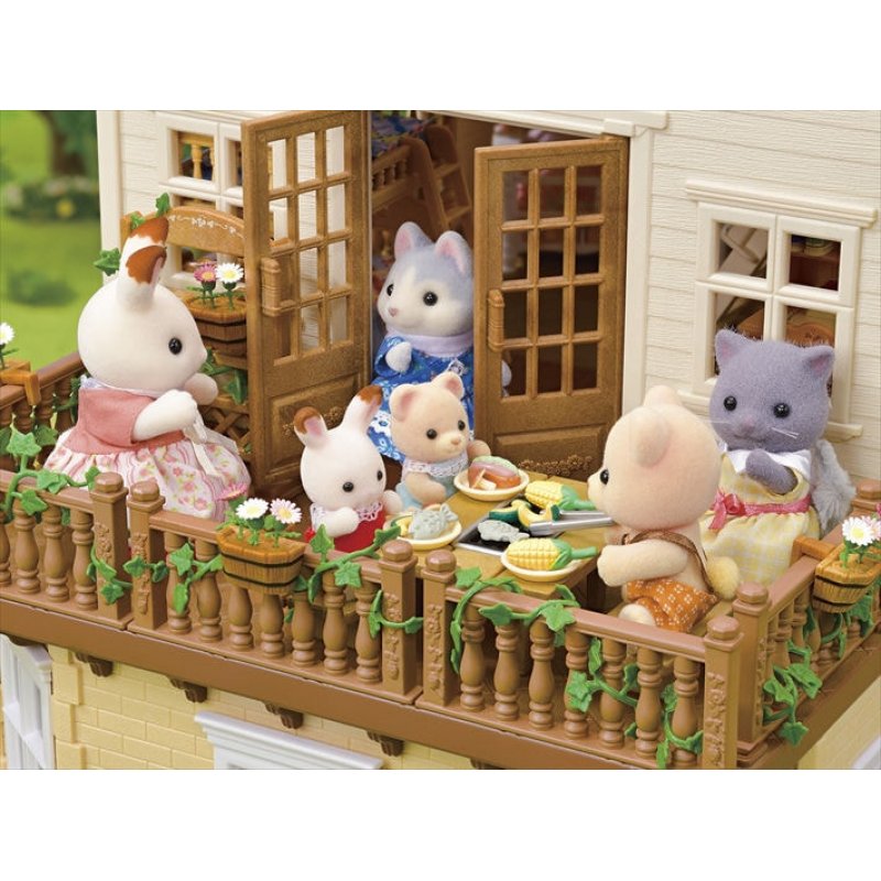 Sylvanian Families La grande maison éclairée et sa pièce secrète