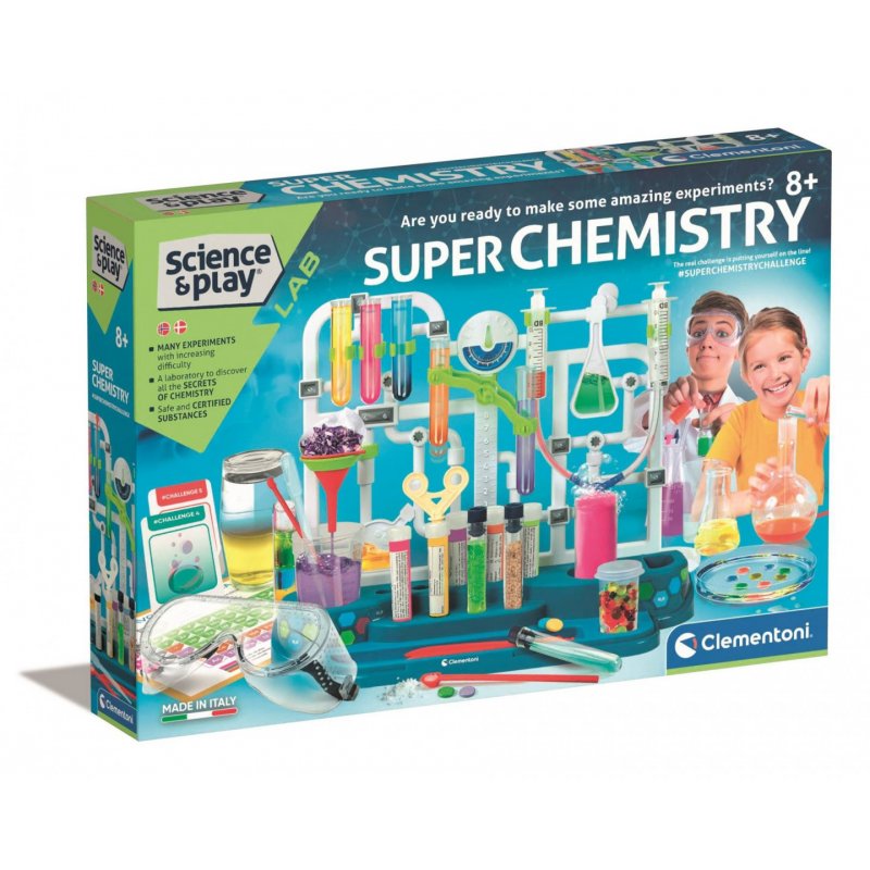 Clementoni - Science & Play - Super Chemistry (78830)