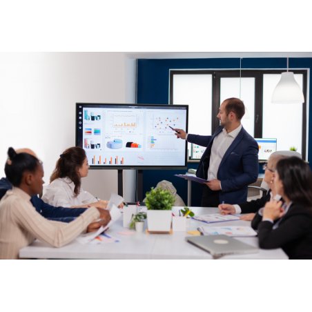 Sharp PN-L652B 165.1 cm (65") 3840 x 2160 pixels LCD Black