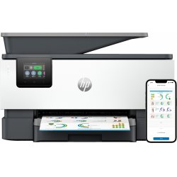 HP OfficeJet Pro 9120b All-in-One Printer, Color, Printer for Home and home office, Print, copy, scan, fax, Wireless