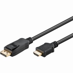 DisplayPort HDMI (ST-ST) 1m Black