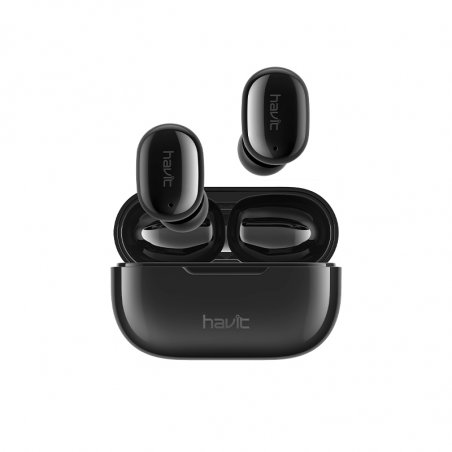Havit TWS Bluetooth Headset Black Headphones Wireless In-ear Music