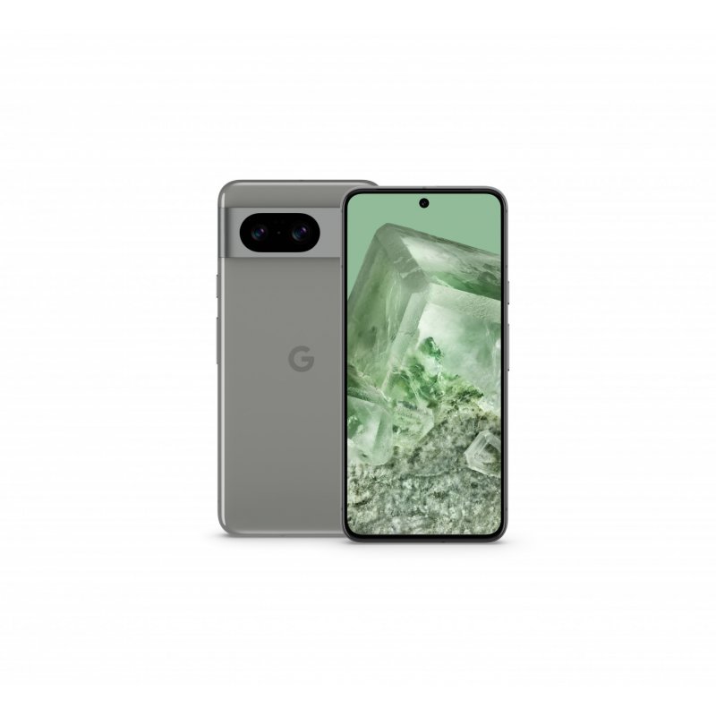 Google Pixel 8 15,8 cm (6.2") Double SIM 5G USB Type-C 8 Go 256 Go 4575 mAh Vert, Gris