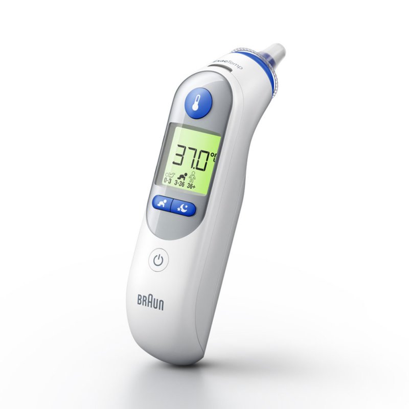 IRT6525 Fieberthermometer ThermoScan 7 (weiß, Infrarot-Ohrthermometer)