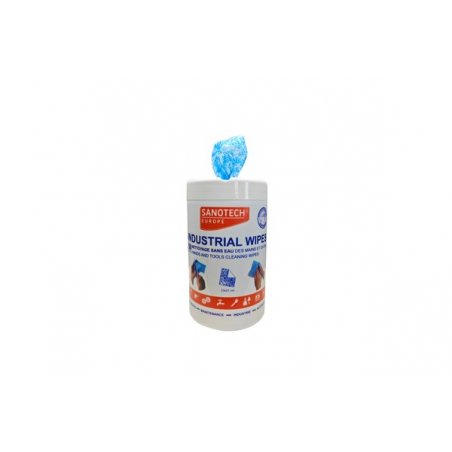 Box of 50 soft, scratchy wipes for hands and tools