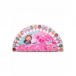 Gabbys Dollhouse - 20 pencil/colour pencil set (033707053)