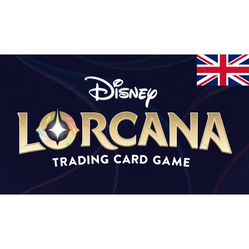 DISNEY - Lorcana - Trading Cards Boite de 8 Starters Chapitre 3 - UK