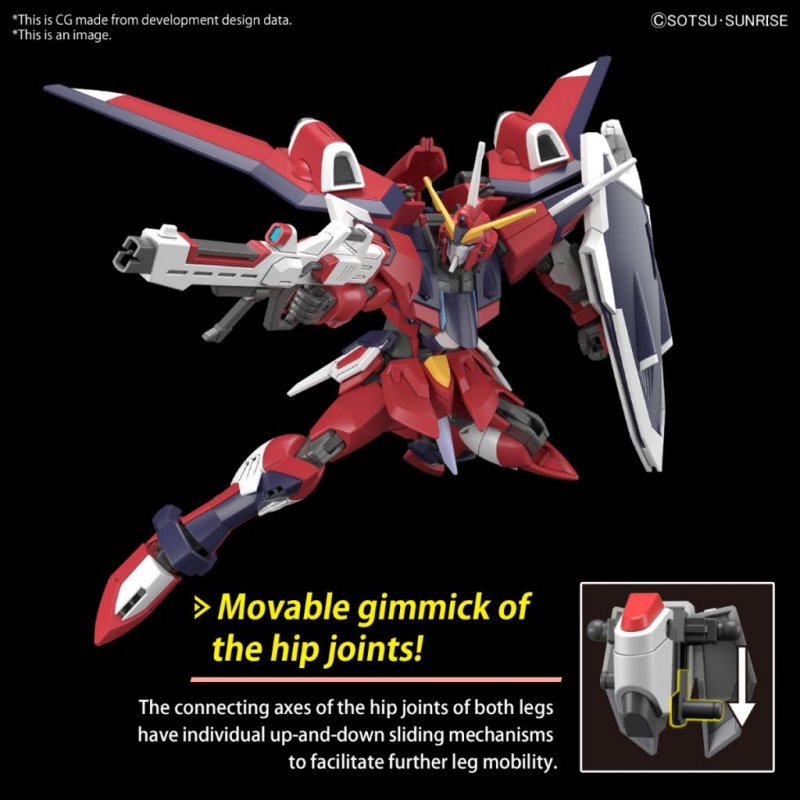 GUNDAM - HG 1/144 Immortal Justice Gundam - Model Kit