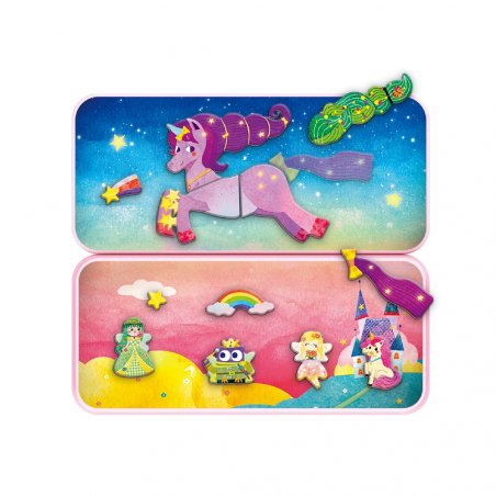 mierEdu - Magnetic Travel Box - Unicorns - (ME0885)