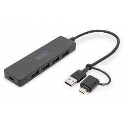 DIGITUS Slim Line - Dockingstation - USB 3.0