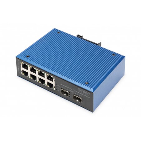 Digitus Industrial 8 2 -Port Fast Ethernet PoE Switch