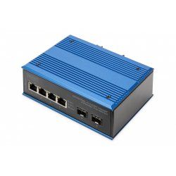 Digitus Commutateur PoE industriel Gigabit Ethernet 4 2 ports