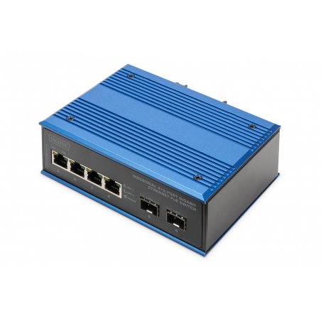 Digitus Commutateur PoE industriel Gigabit Ethernet 4 2 ports
