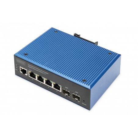 Digitus Commutateur PoE industriel Gigabit Ethernet L2 Managed 4 2 ports