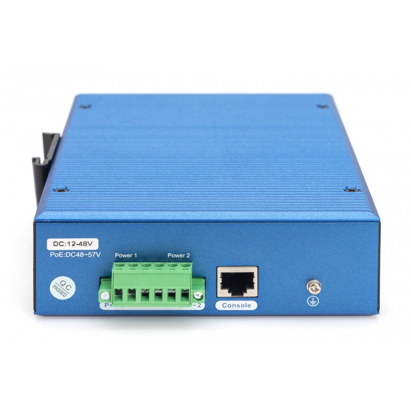 Digitus Industrial 8 4 10G Uplink Port L3 managed Gigabit Ethernet PoE Switch