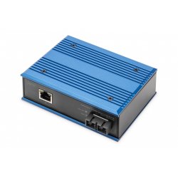 Digitus Industrial Gigabit Media Converter RJ45, SC 0.5km