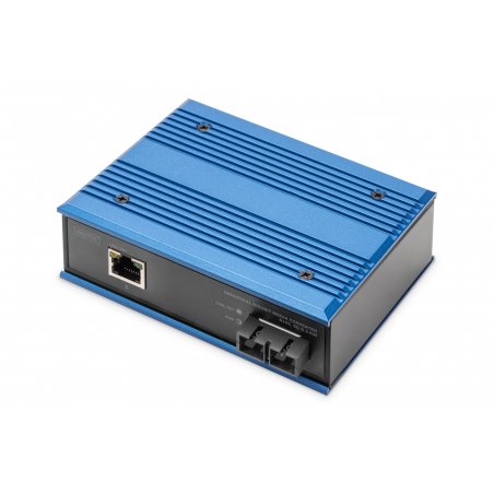Digitus DN-652101-1 convertisseur de support réseau 1000 Mbit/s 850 nm Multimode Noir, Bleu