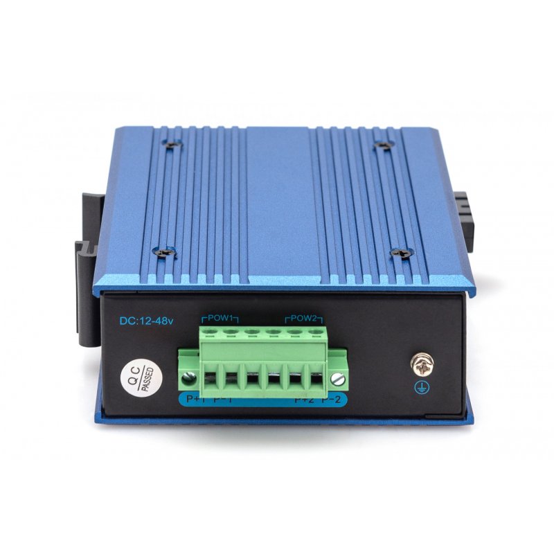 Digitus DN-652101-1 convertisseur de support réseau 1000 Mbit/s 850 nm Multimode Noir, Bleu