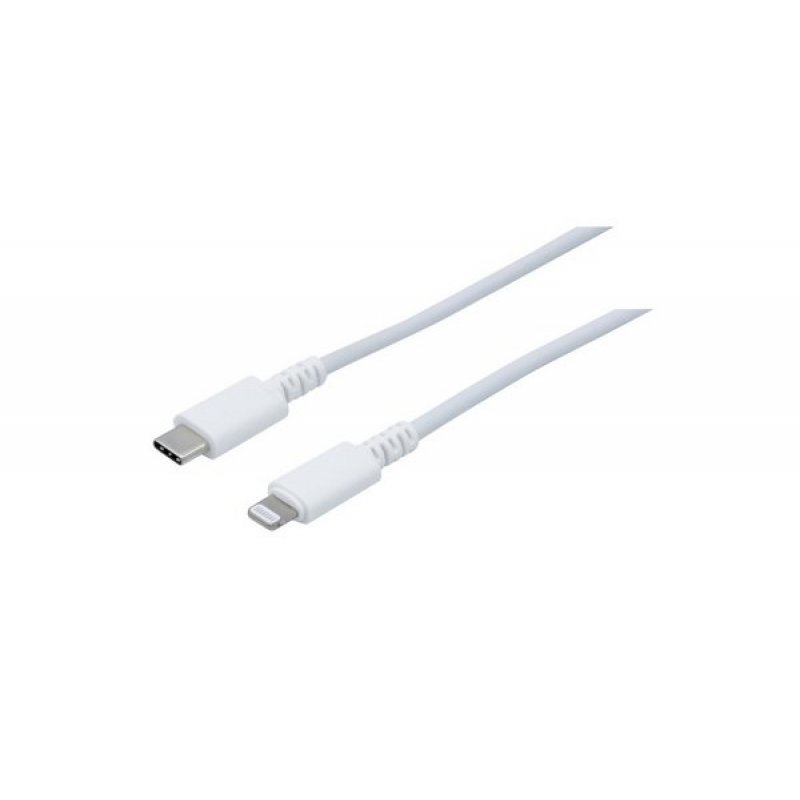 Essential USB-C to Lightning Cable (20cm) - White