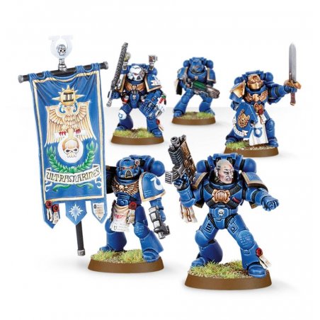 Warhammer 40k - Space Marines Primaris Capitaine avec Reacteur Dorsal