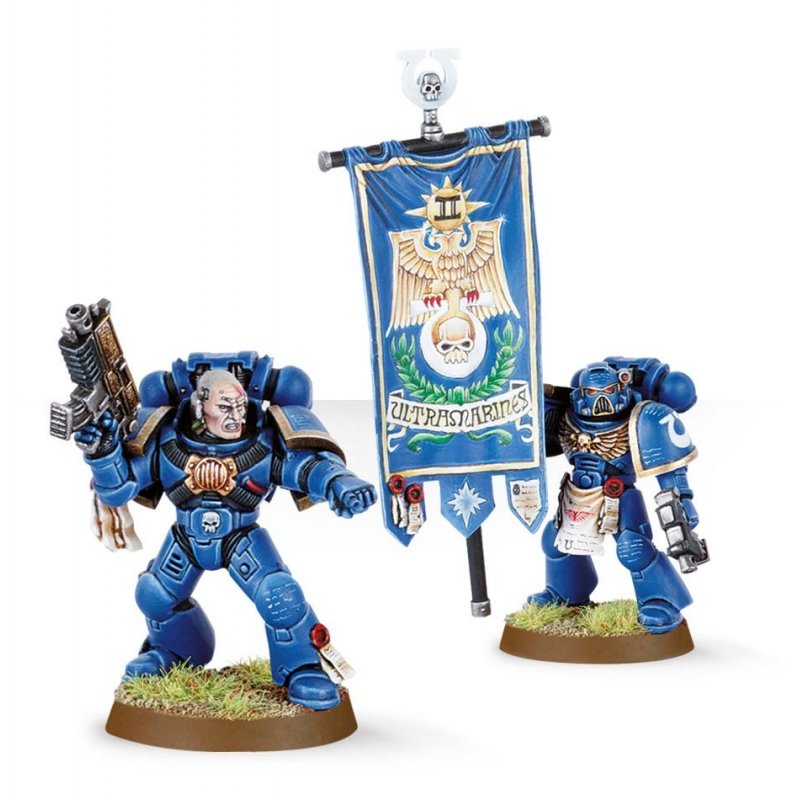 Warhammer 40k - Space Marines Primaris Capitaine avec Reacteur Dorsal