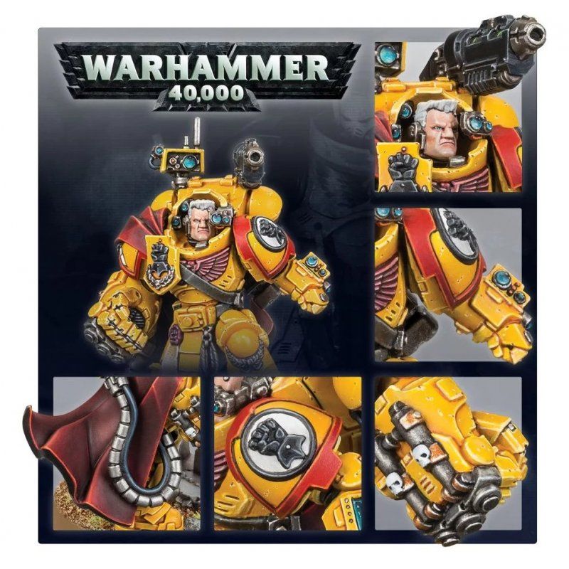 STOCK1 - Space Marines: Chapelain en Armure Terminator