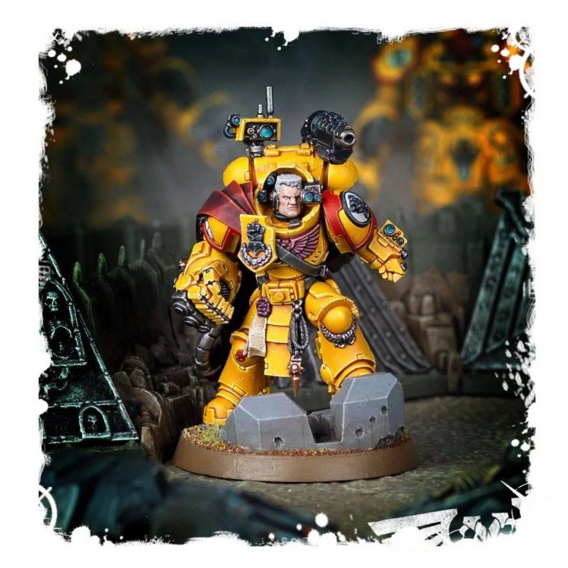STOCK1 - Space Marines: Chapelain en Armure Terminator