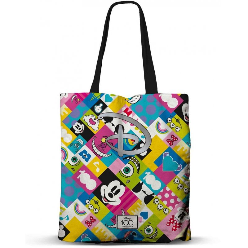 DISNEY 100 Ans - Collage - Tote Bag Premium '40x33x1cm'