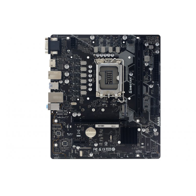 Biostar H610MH Intel H610 LGA 1700 micro ATX