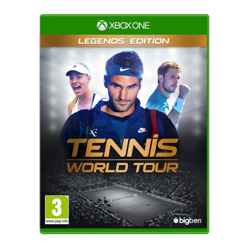 Bigben Interactive Tennis World Tour - Legends Edition English, French Xbox One