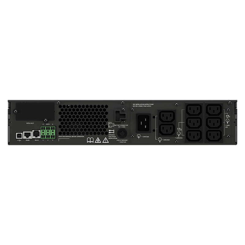 Vertiv GXT5-2000IRT2UXL alimentation d'énergie non interruptible Double-conversion (en ligne) 2 kVA 2000 W 8 sortie(s)