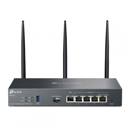TP-LINK 5 Port Gigabit Multi-WAN Router (bis 4xWAN/LAN) 1xSFP High-speed performance,Wifi 6,