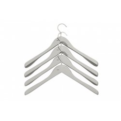 HAY - Soft Coat Hanger Wide Set of 4 - Grey (500077)