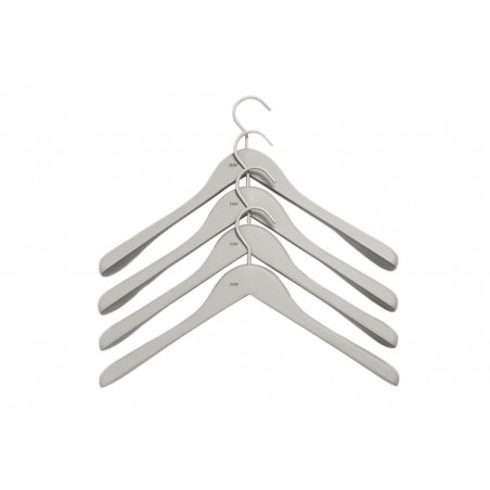 HAY - Soft Coat Hanger Wide Set of 4 - Grey (500077)