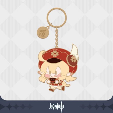 Genshin Impact porte-clés métal Character Klee