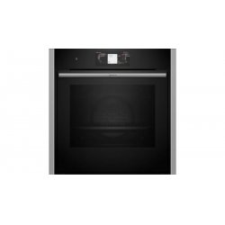 Neff B64CT73N0 oven 71 L A Black, Stainless steel