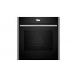 Neff N 70 B24CR71N0 four 71 L A Noir, Acier inoxydable