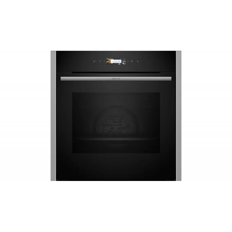 Neff N 70 B24CR71N0 oven 71 L A Black, Stainless steel