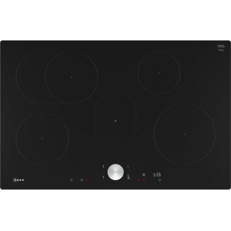 Neff N 90 Noir Intégré 80 cm Plaque avec zone à induction 5 zone(s)