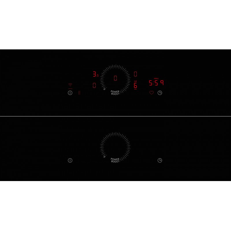 Neff T58PHF1L0 hob Black Built-in 80 cm Zone induction hob 4 zone(s)
