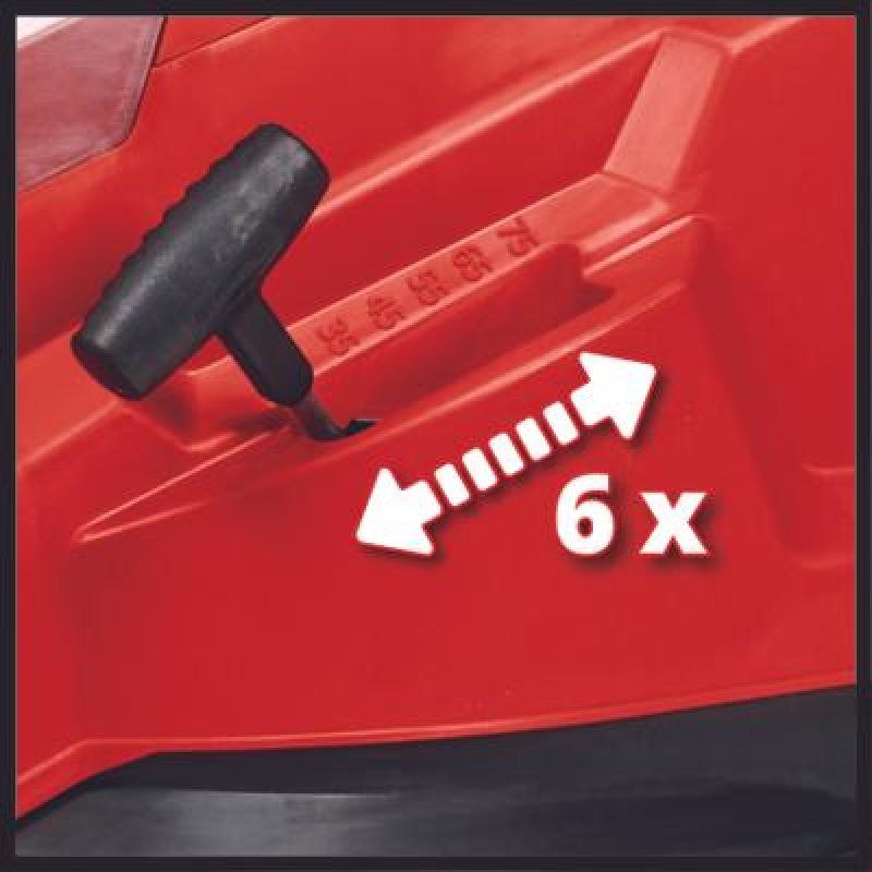 Einhell RASARRO 36/40 (2x4.0Ah) lawn mower Push lawn mower Battery Black, Red