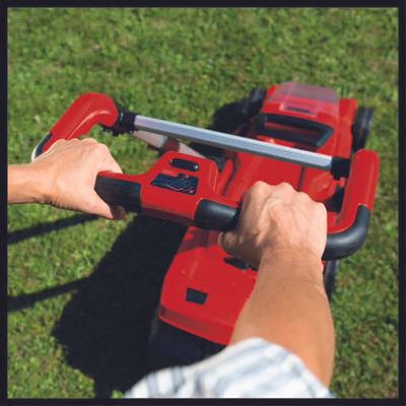 Einhell RASARRO 36/42 (2x5,2Ah) tondeuse à gazon Tondeuse à gazon poussée Batterie Noir, Rouge