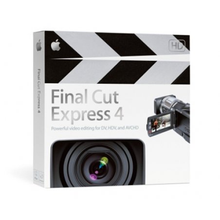 Apple Final Cut Express HD Final Cut Express 4.0 HD Media Kit Video editor 1 license(s)