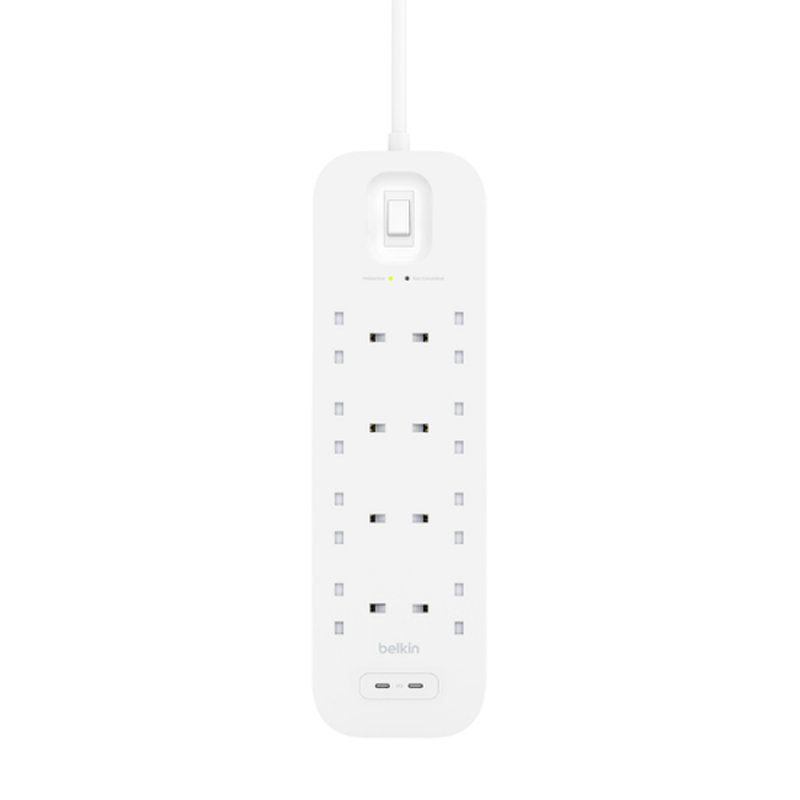 Belkin Connect White 8 AC outlet(s) 2 m