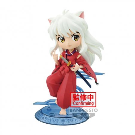 Inuyasha - Q Posket Together Inuyasha & Shippo - Inuyasha Statue 14cm
