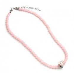 BARBIE - Collier de Perles Rose - Silhouette